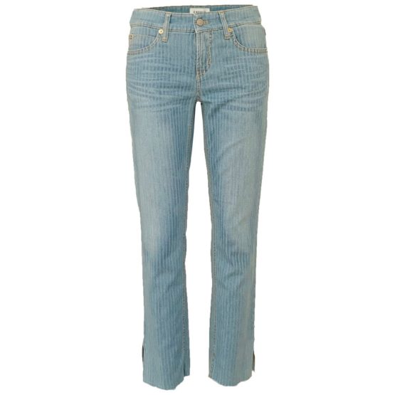 Cambio Jeans • blauwe jeans met strepen