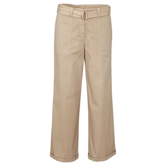 Cambio Sport • beige pantalon met rechte pijpen