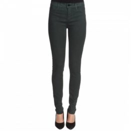 J Brand • super skinny jeans met groene coating