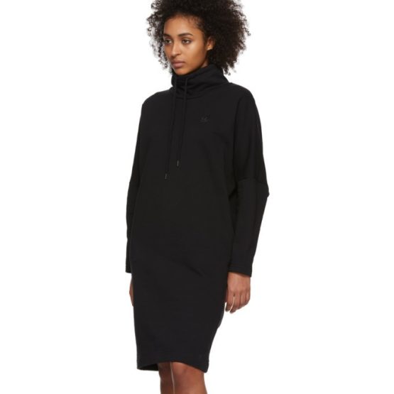 McQ Alexander McQueen • zwarte sweater jurk