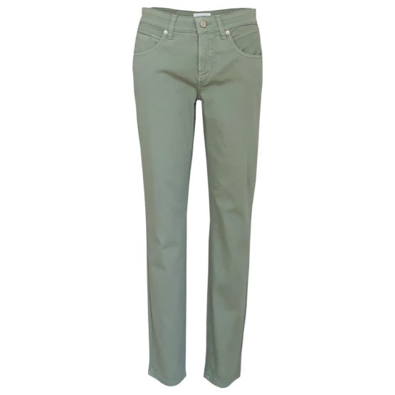 Cambio Jeans • slim fit jeans Pina in groen
