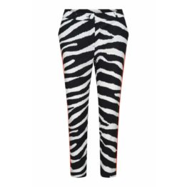 Janice • pantalon Curtis in zebra print