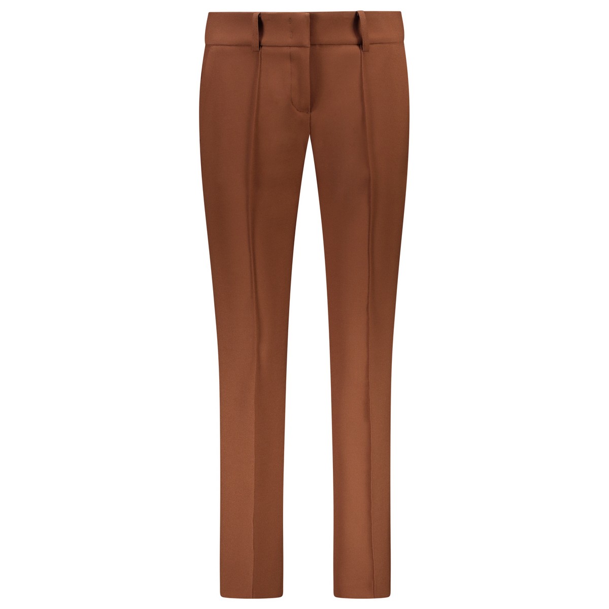 Cambio • pantalon Farah in cognac bruin • shop BOLLYWOLLY