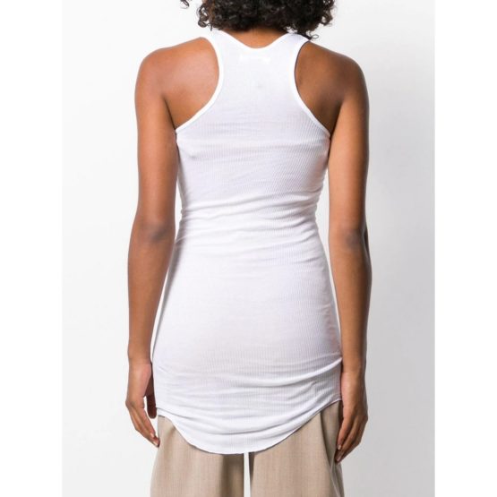 Isabel Marant Etoile • witte geribbelde tanktop jurk