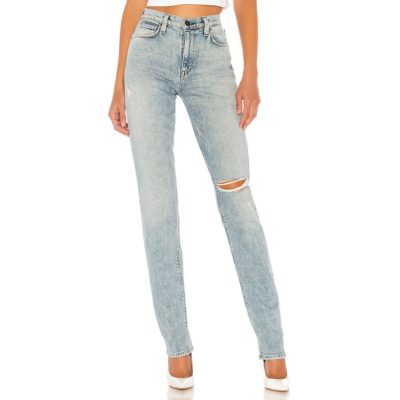 Hudson Jeans • lichtblauwe Holly Straight jeans