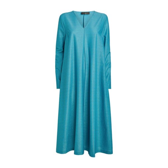 Stine Goya • turquoise midi jurk Lauren