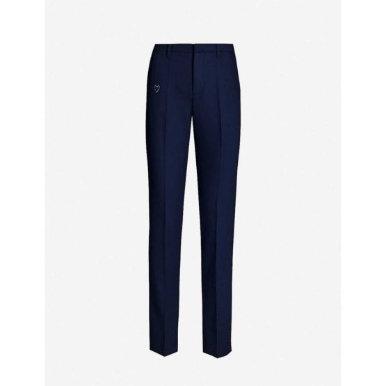 Zadig & Voltaire • donkerblauwe pantalon Pomelo strass