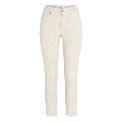 Cambio Jeans • ecru Parla ancle cut jeans