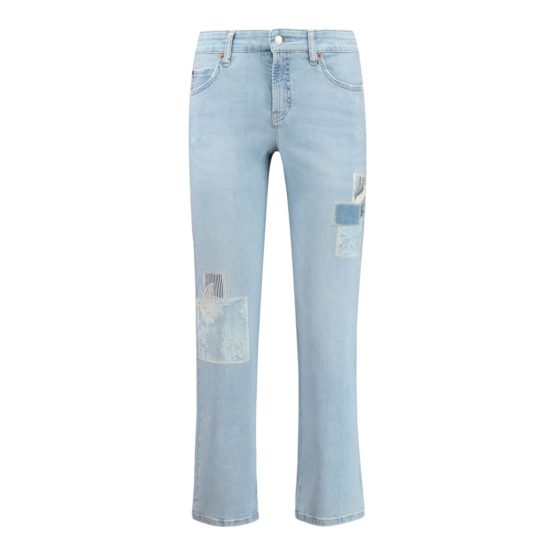 Cambio • lichtblauwe jeans Paris Straight Short
