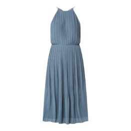 Samsøe Samsøe • blauwe midi jurk met open rug