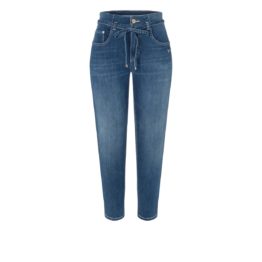 MAC • blauwe Mina jeans met contrasterende naden