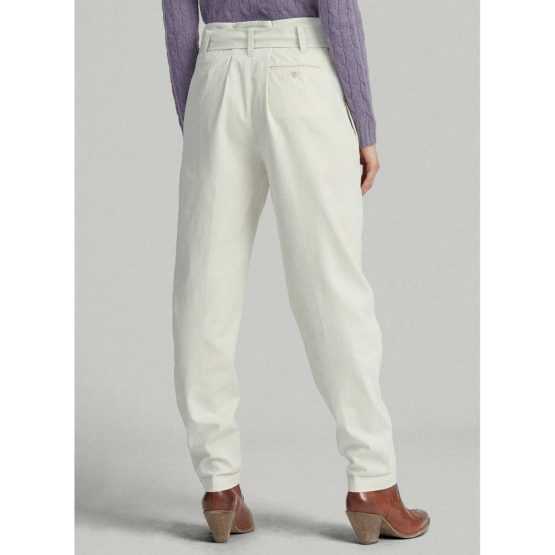 Polo Ralph Lauren • katoenen pantalon in creme