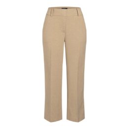 Cambio • wijde linnen pantalon Claire in beige