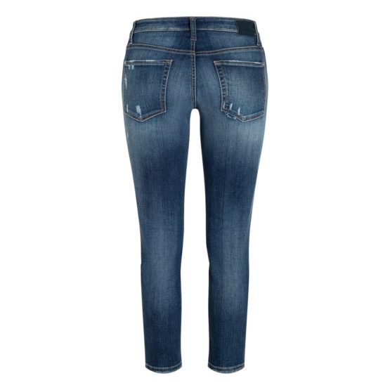 Cambio Jeans • blauwe destroyed jeans Liu