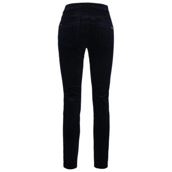 Cambio Jeans • zwarte fluwelen jeans Pina