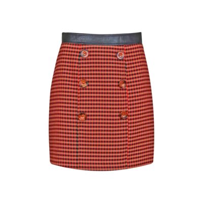 Atos Lombardini • geruite mini rok
