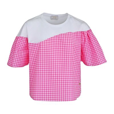 Verysimple • roze geblokte tuniek