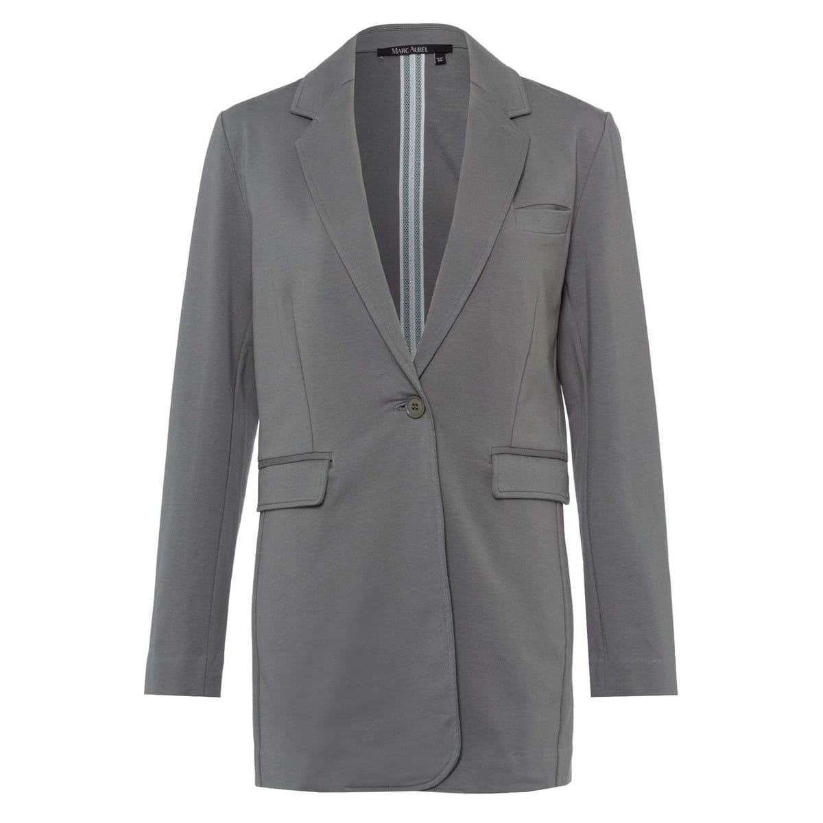 Marc Aurel • Grijze Jersey Blazer • 36