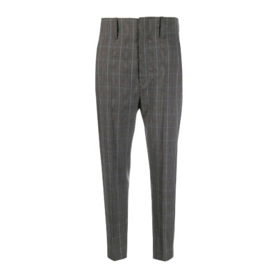 Isabel Marant Etoile • grijze geruite pantalon Noah