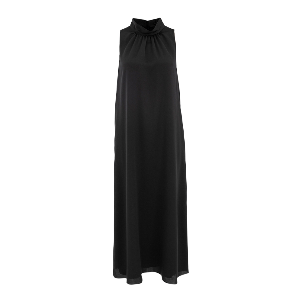 Senso • Zwarte Midi Jurk Stina • 36