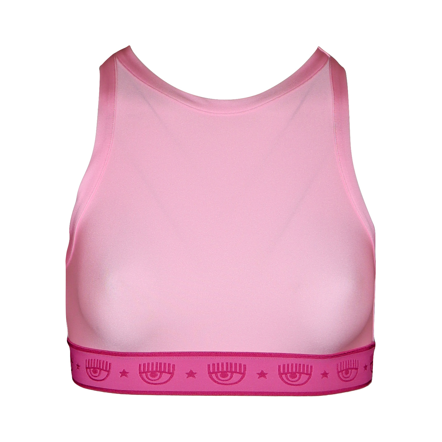 Chiara Ferragni • Roze Top Met Logo • Xs