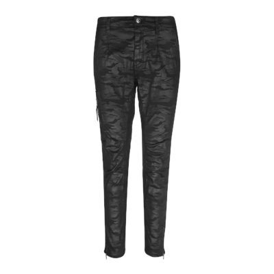 MAC • zwarte Rich cargo coating jeans