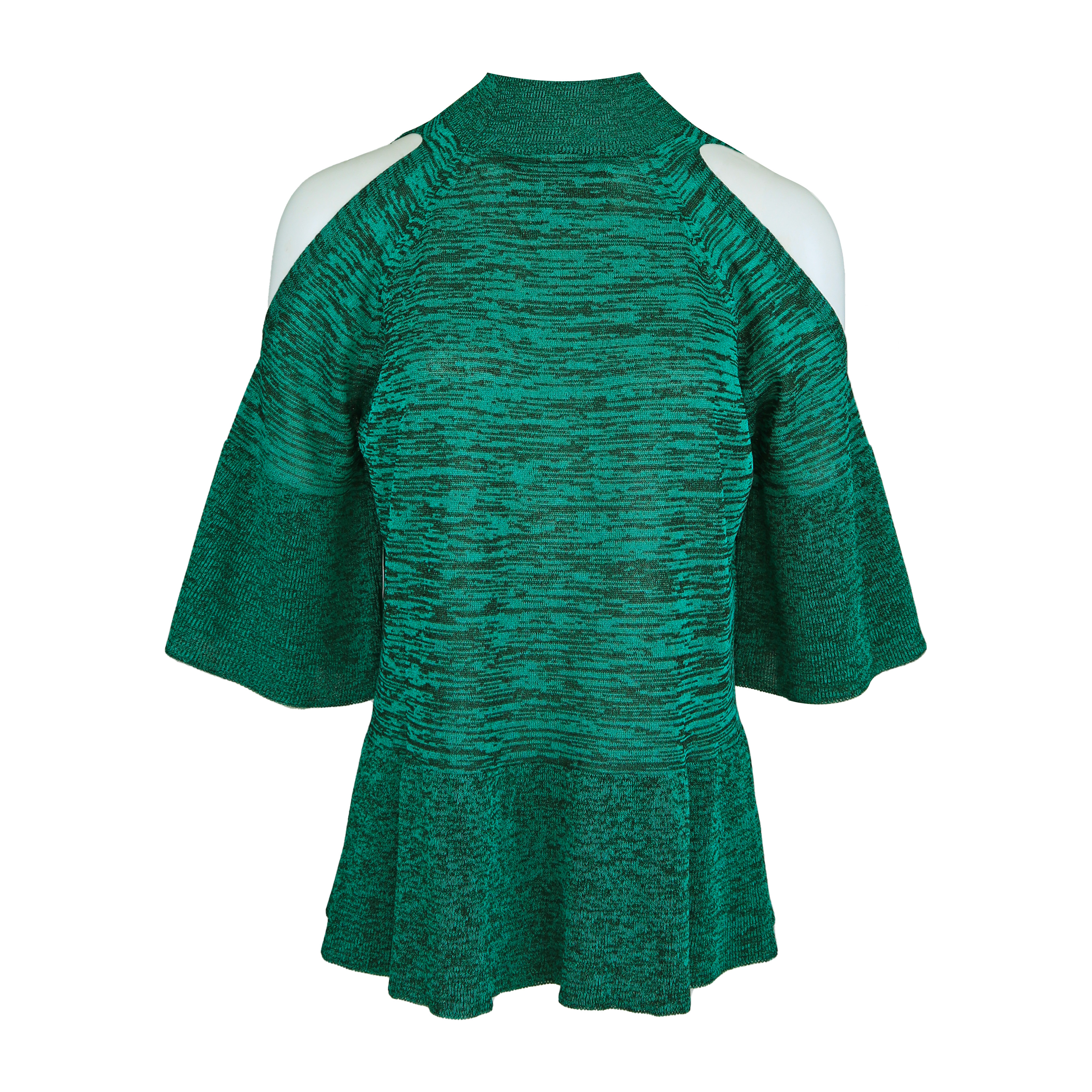 By Malene Birger • Groene Trui Open Schouders • M