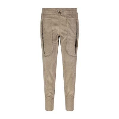 MAC • bruine ribfluwelen broek Future 2.08 casual