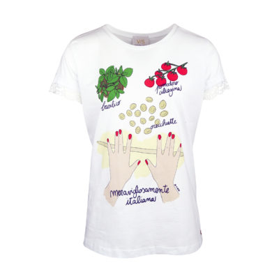 Verysimple • wit t-shirt italiaans eten