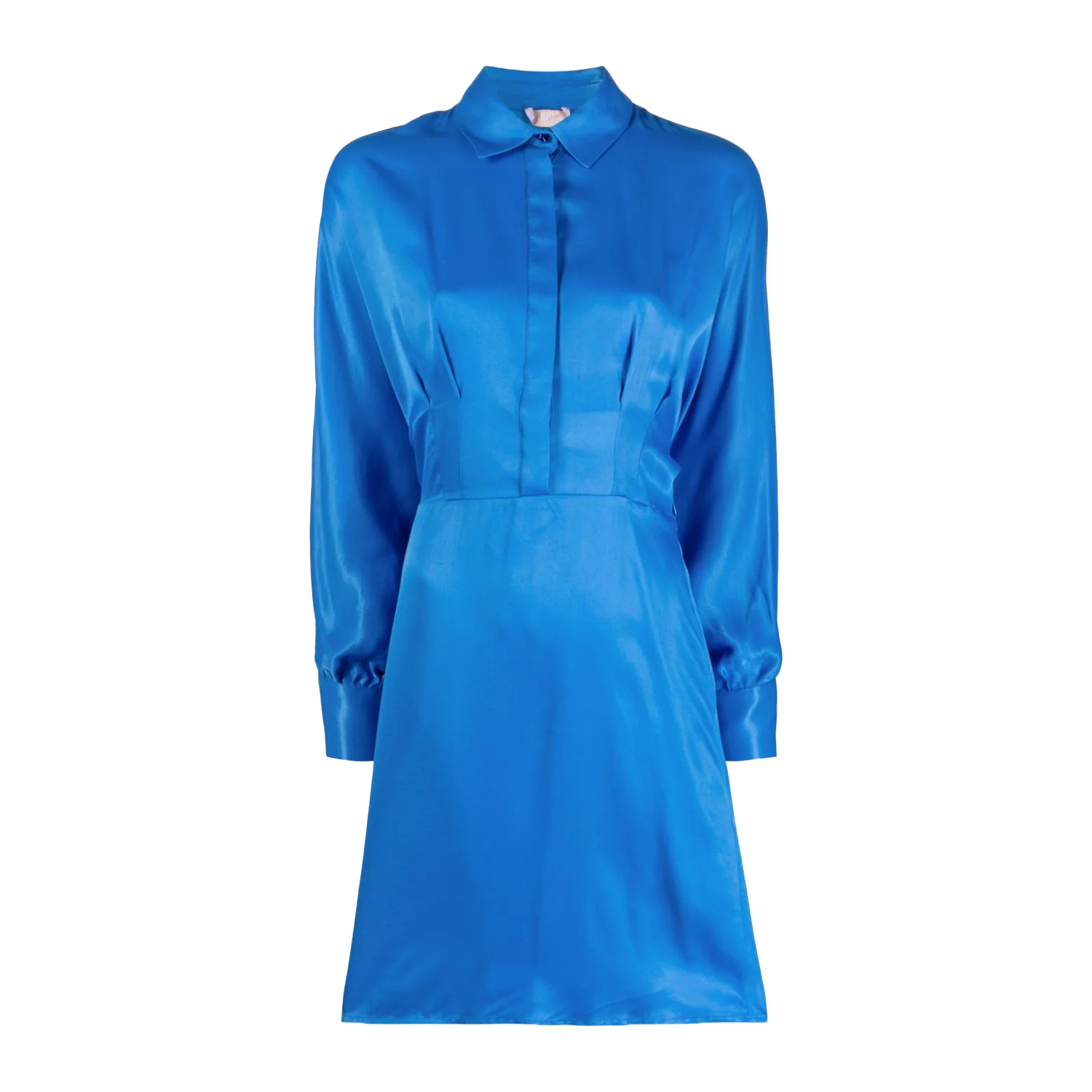 Liu Jo • Blauwe Blouse Jurk • 42 (IT48)