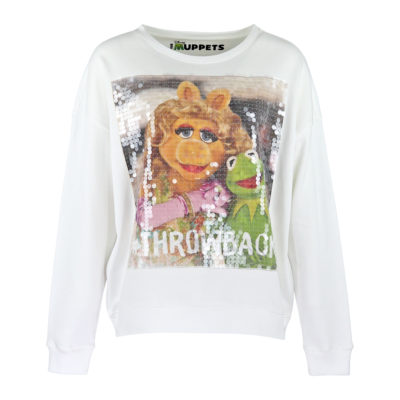 Frogbox • witte sweater throwback