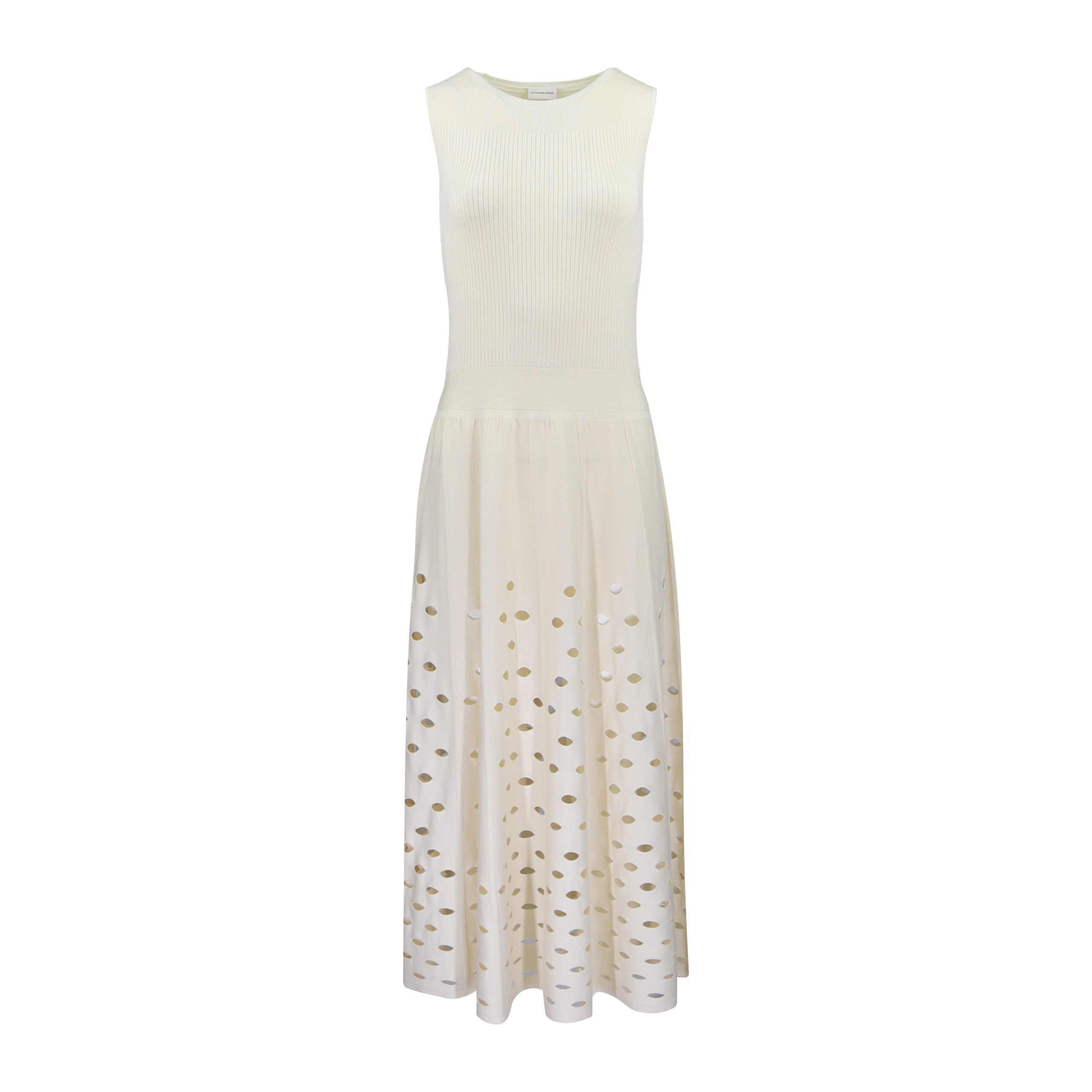 By Malene Birger • Midi Jurk In Ecru • Xs