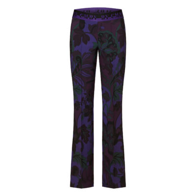 Cambio • pantalon Flower paars