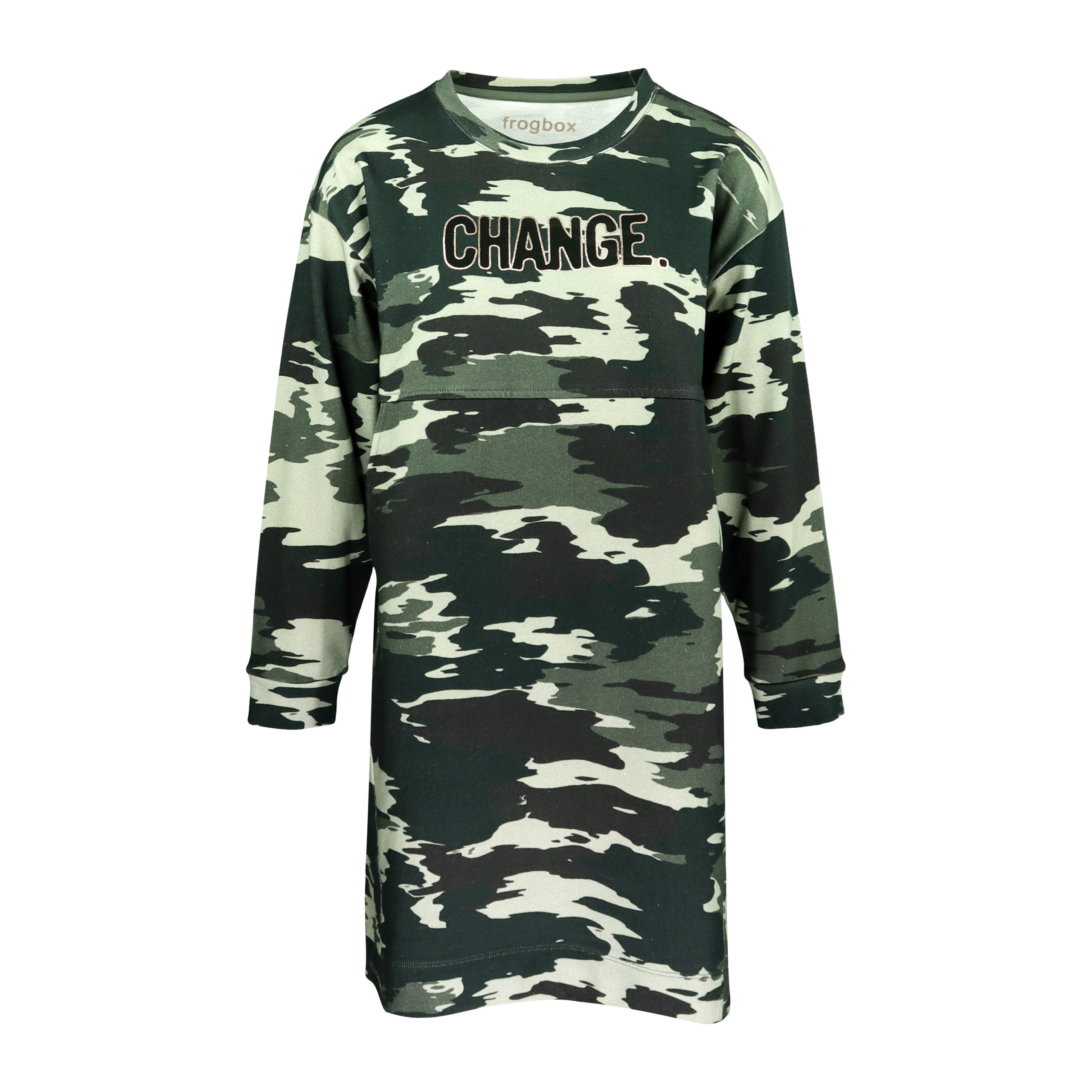Frogbox • Camouflage Jurk • S
