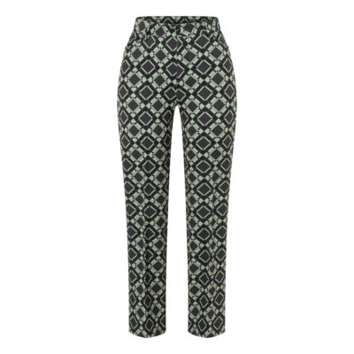 MAC • zwart groene Aida kick pantalon