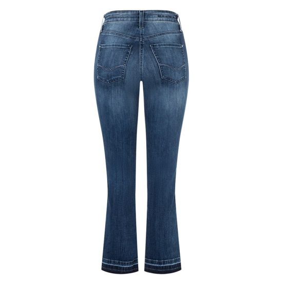 MAC • blauwe Dream Kick auth. open hem jeans