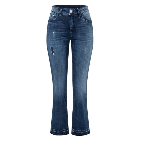MAC • blauwe Dream Kick auth. open hem jeans