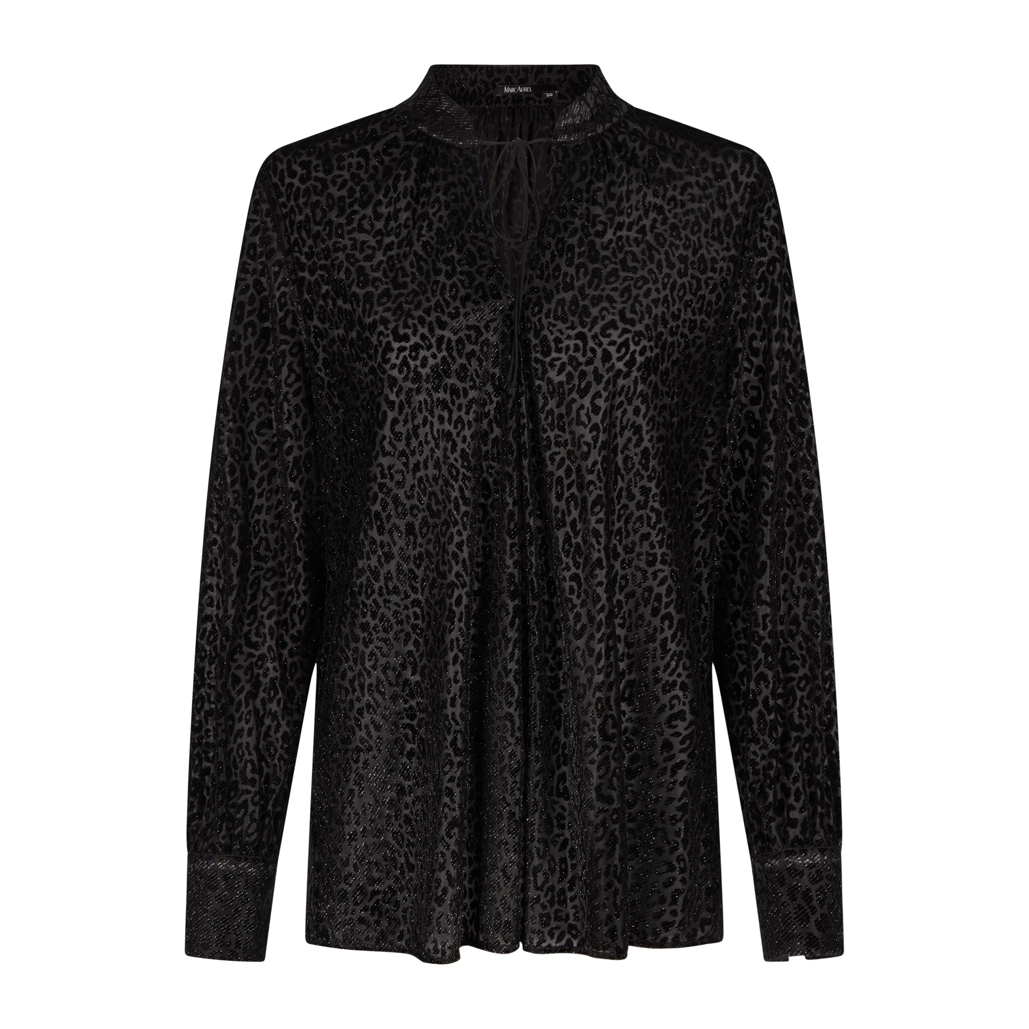 Marc Aurel • Fluwelen Zwarte Tuniek • 36