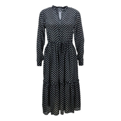 Princess goes Hollywood • zwarte jurk polka dots