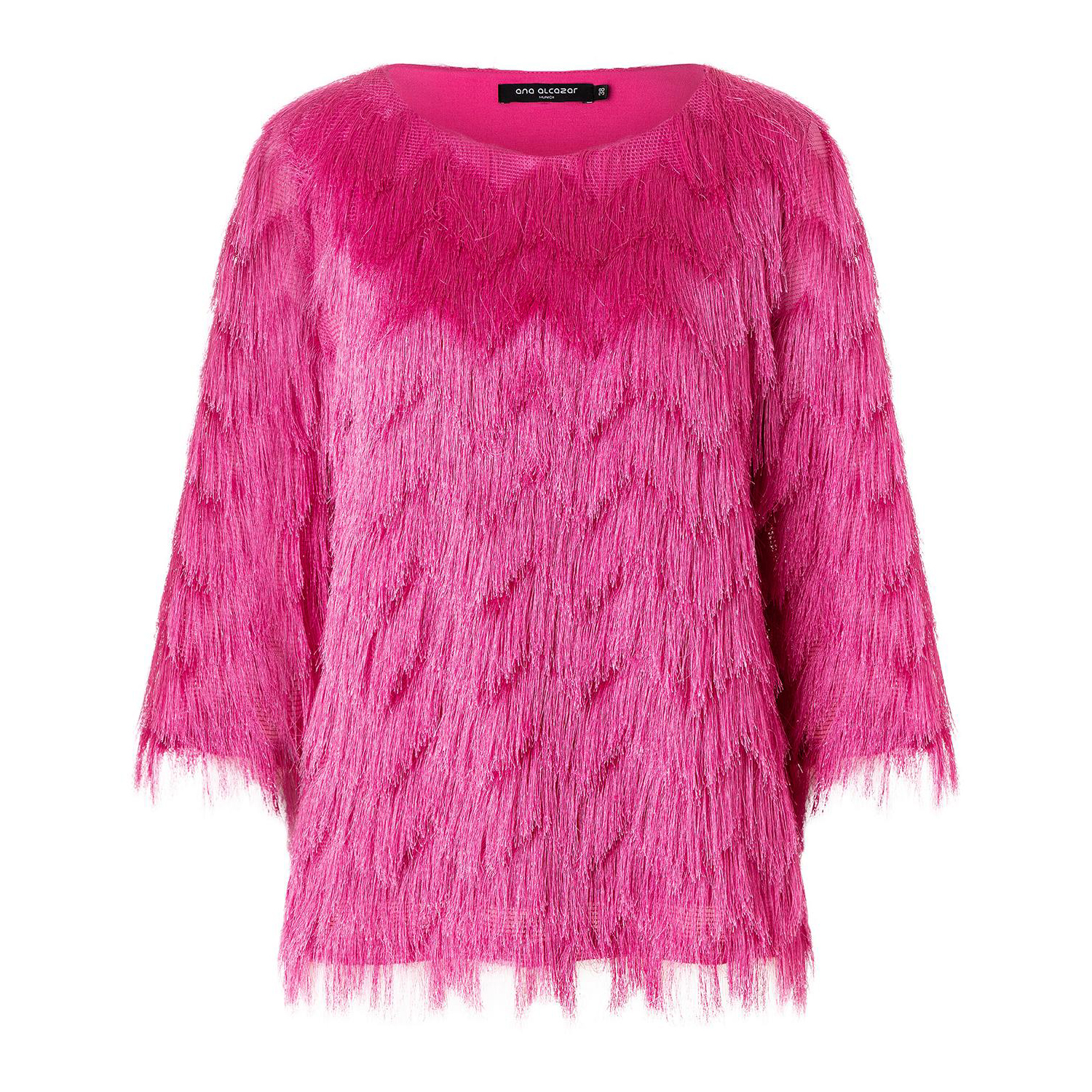 Ana Alcazar • Roze Top Met Franjes • 36