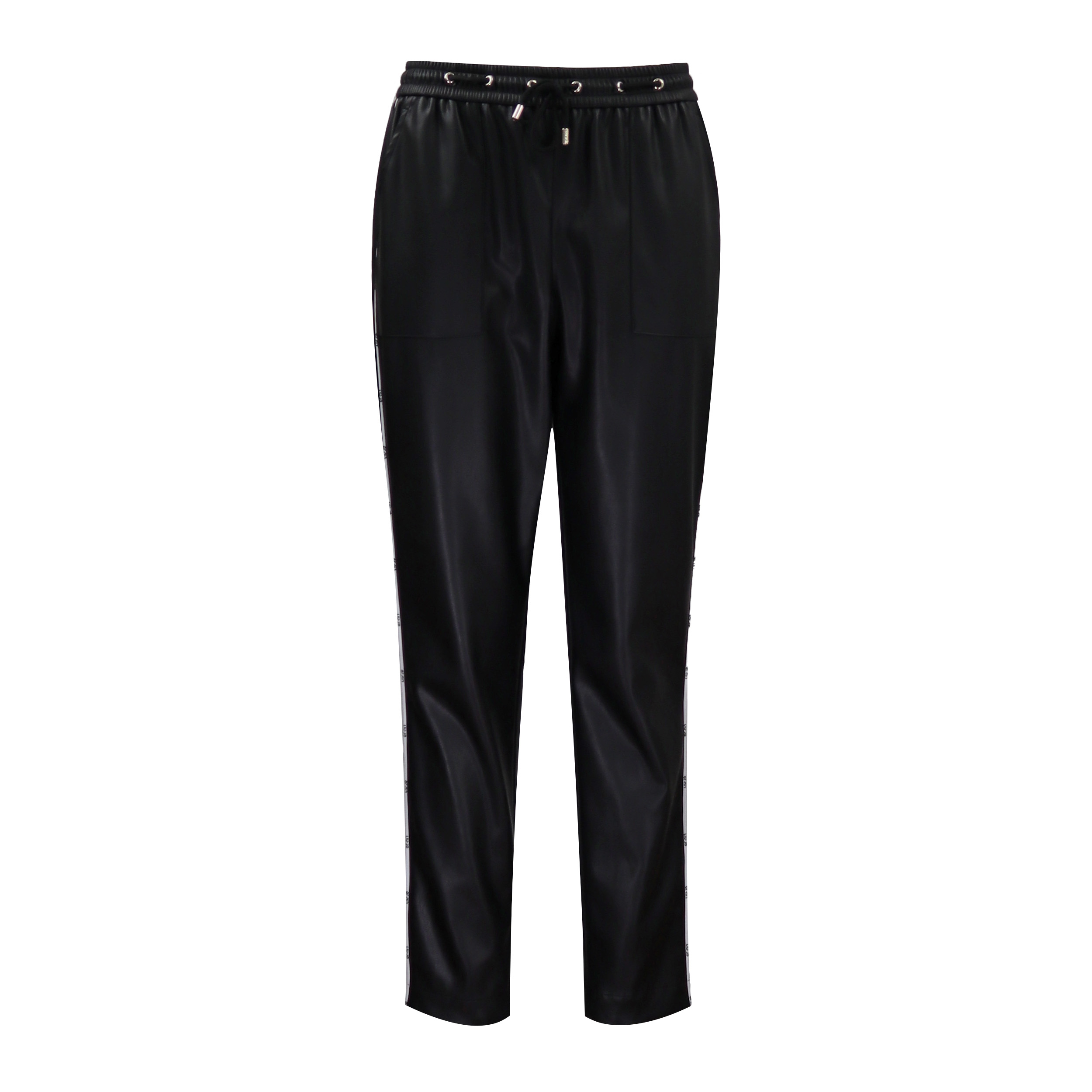 Liu Jo • Zwarte Faux Leather Broek • Xs