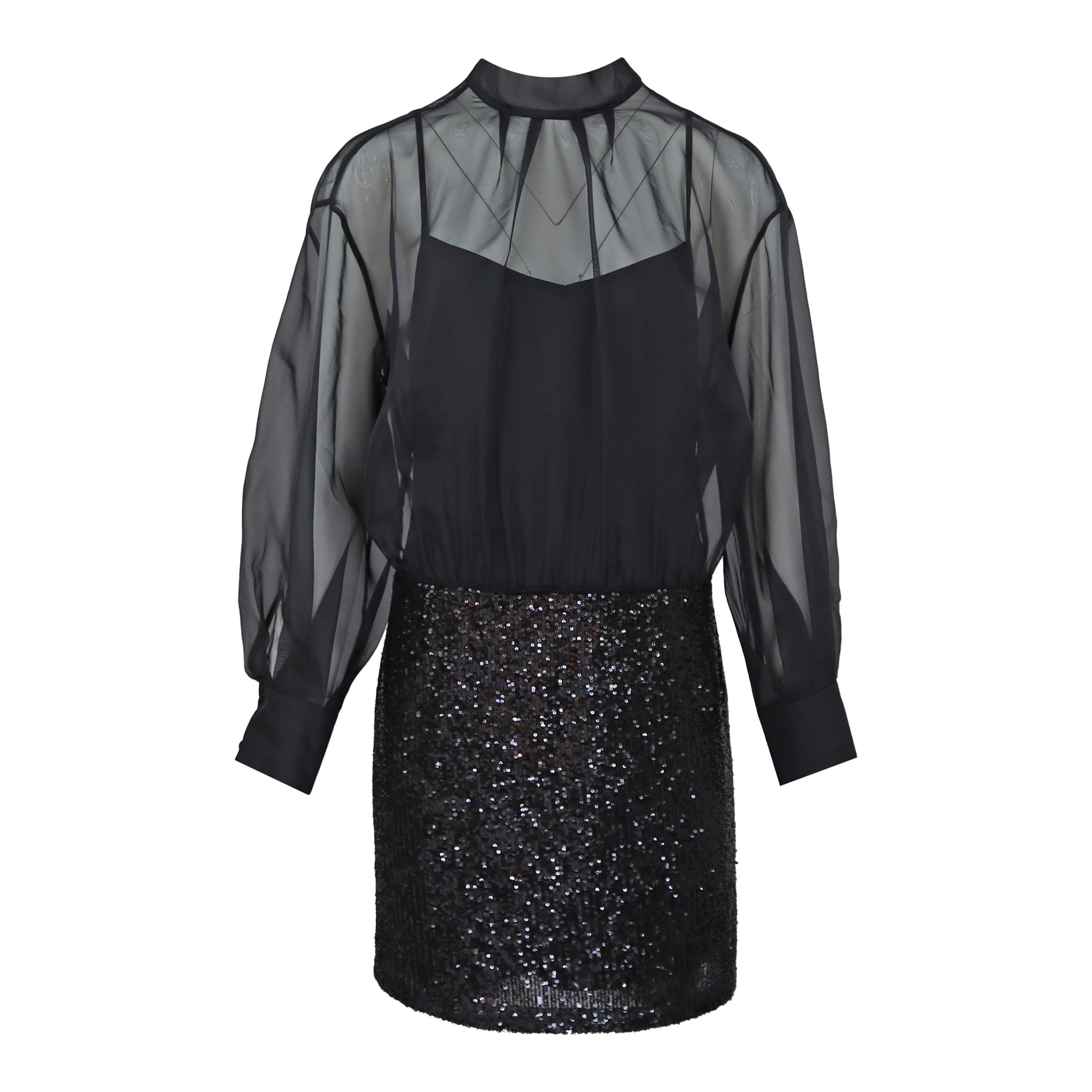 Nenette • Zwarte Jurk Atlantico • 40 (IT46)