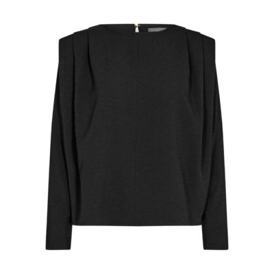 Mos Mosh • zwarte blouse Calla Moss