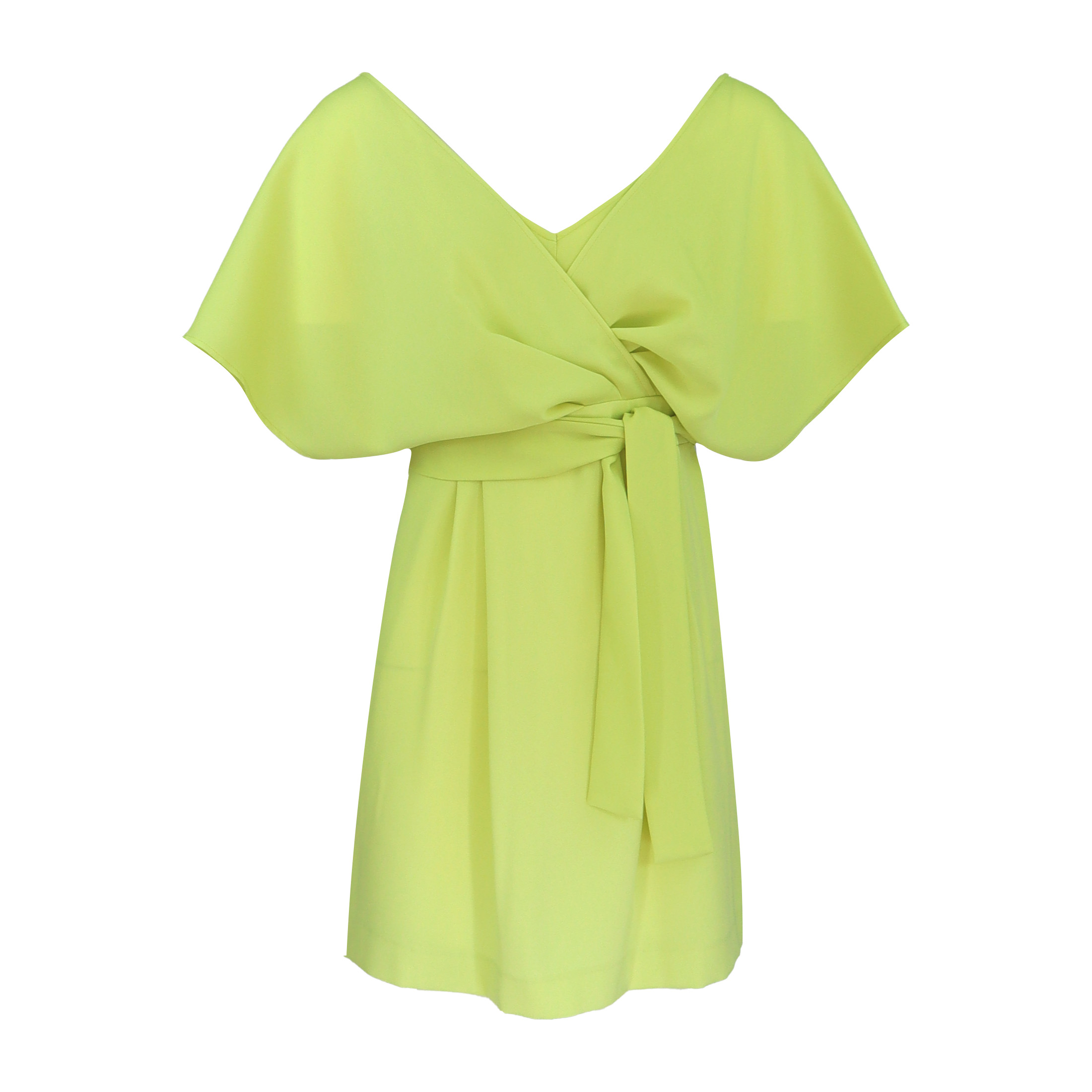 Verysimple • Groene Mini Jurk • 34 (IT40)