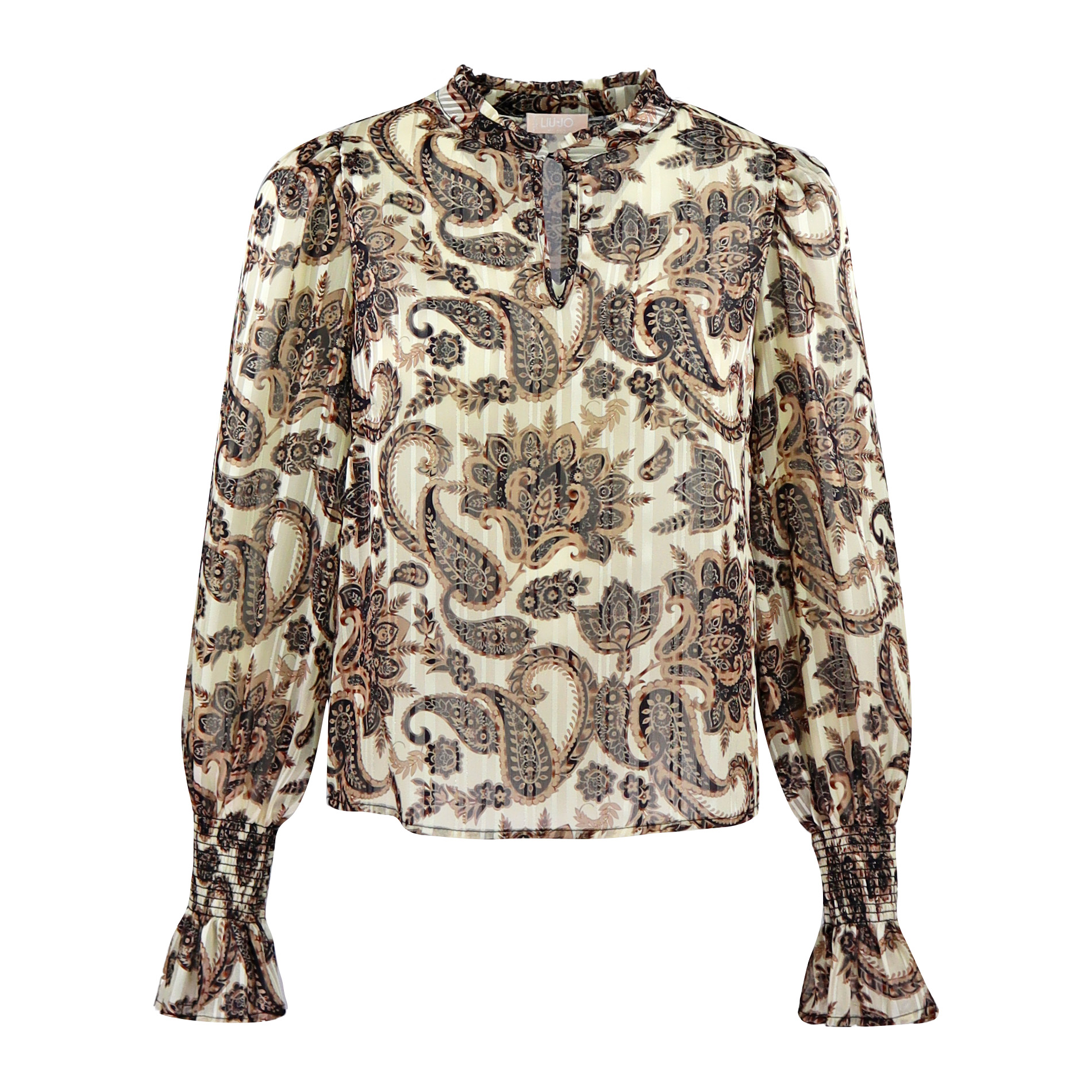 Liu Jo • Bruine Blouse Paisley • 34 (IT40)