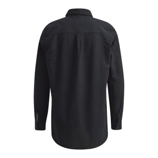 Milano Italy • zwarte blouse met linnen