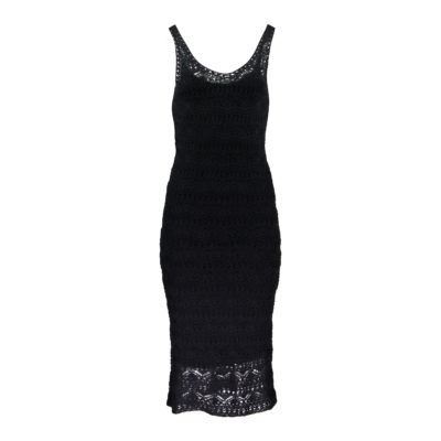 IRO • zwarte midi jurk Lazza