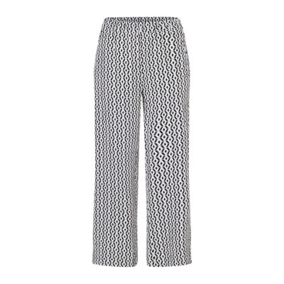 MAC • Chiara cropped pantalon ruit