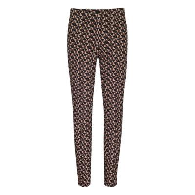 Cambio • pantalon Ros bruin motief