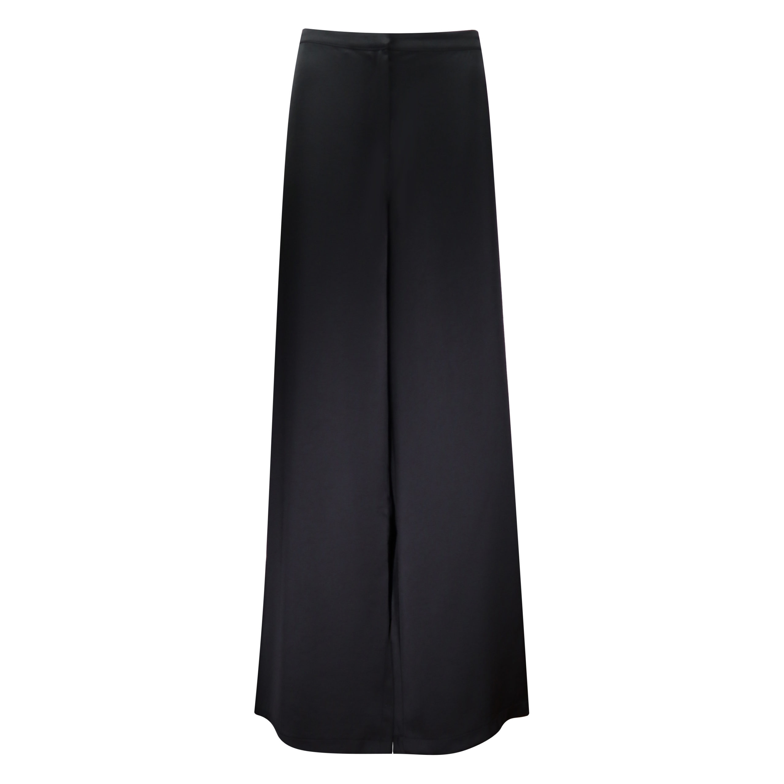 Senso • Zwarte Satijnen Pantalon • 46